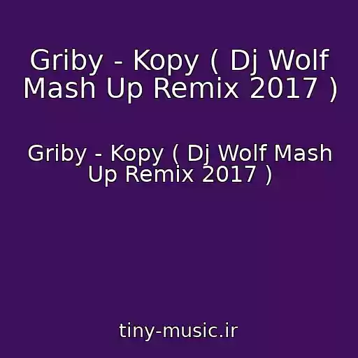 کاور آهنگ Griby - Kopy ( Dj Wolf Mash Up Remix 2017 ) از Griby - Kopy ( Dj Wolf Mash Up Remix 2017 )