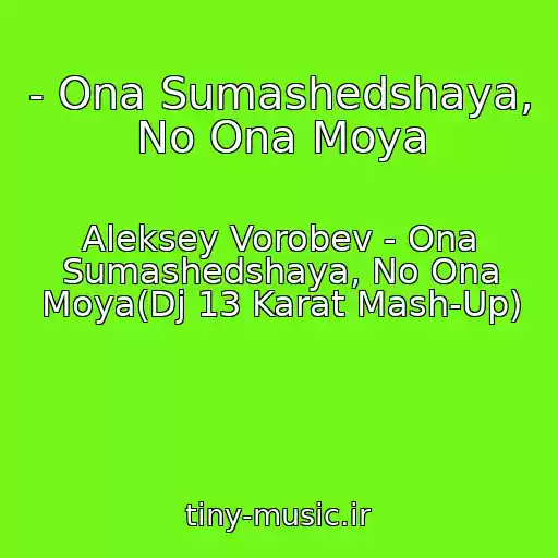 کاور آهنگ - Ona Sumashedshaya, No Ona Moya از Aleksey Vorobev - Ona Sumashedshaya, No Ona Moya(Dj 13 Karat Mash-Up)