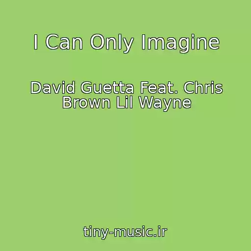 کاور آهنگ I Can Only Imagine از David Guetta Feat. Chris Brown Lil Wayne
