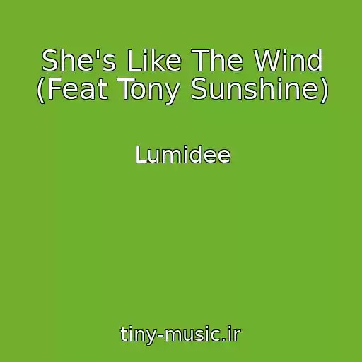کاور آهنگ She's Like The Wind (Feat Tony Sunshine) از Lumidee