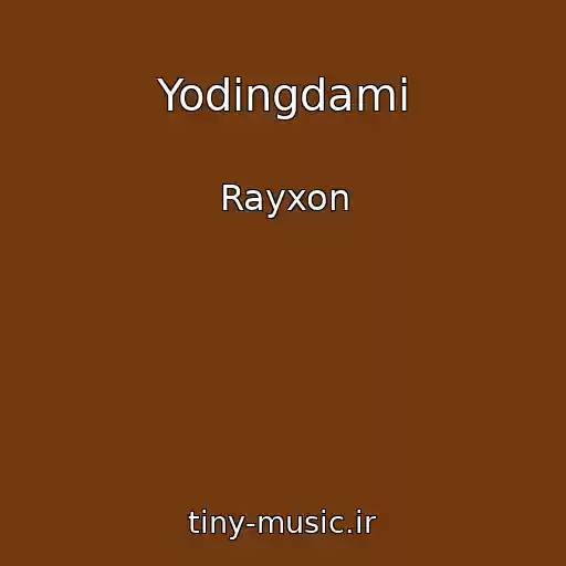 کاور آهنگ Yodingdami از Rayxon