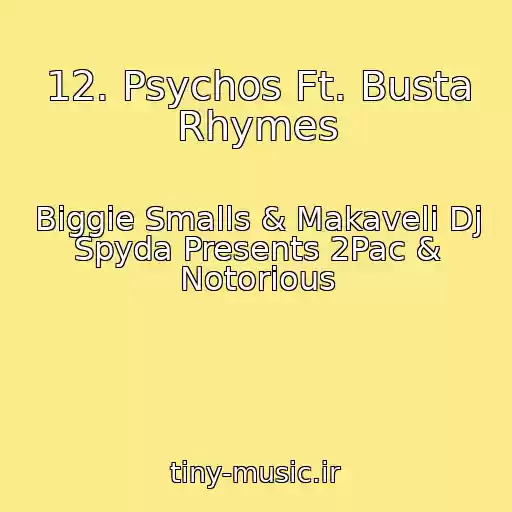 کاور آهنگ 12. Psychos Ft. Busta Rhymes از Biggie Smalls & Makaveli Dj Spyda Presents 2Pac & Notorious