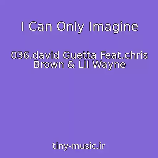 کاور آهنگ I Can Only Imagine از 036.david Guetta Feat.chris Brown & Lil Wayne