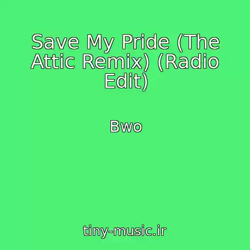 کاور آهنگ Save My Pride (The Attic Remix) (Radio Edit) از Bwo