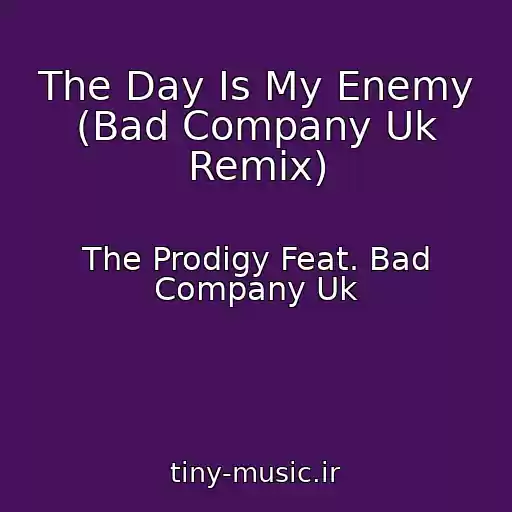 کاور آهنگ The Day Is My Enemy (Bad Company Uk Remix) از The Prodigy Feat. Bad Company Uk