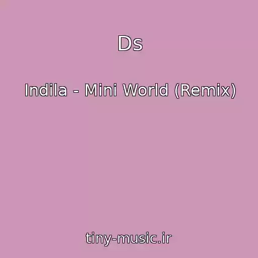 کاور آهنگ Ds از Indila - Mini World (Remix)