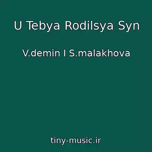 کاور آهنگ U Tebya Rodilsya Syn از V.demin I S.malakhova