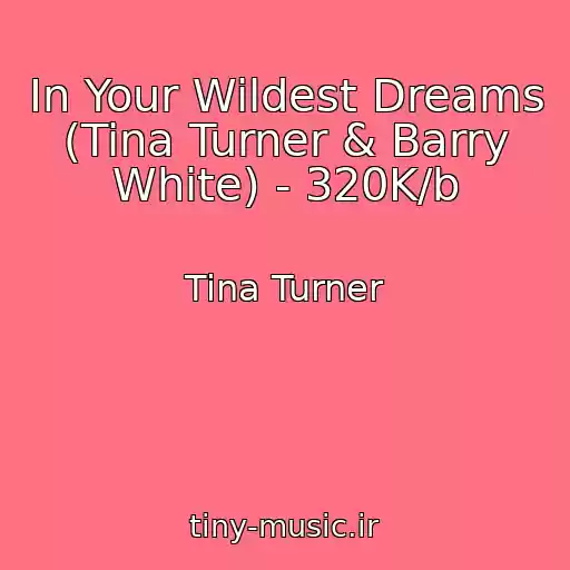 کاور آهنگ In Your Wildest Dreams (Tina Turner & Barry White) - 320K/b از Tina Turner