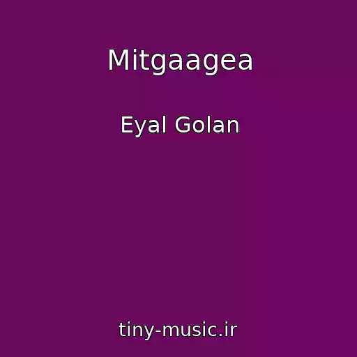 کاور آهنگ Mitgaagea از Eyal Golan