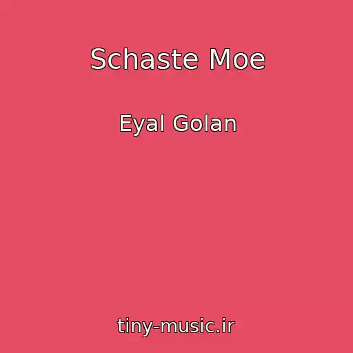 کاور آهنگ Schaste Moe از Eyal Golan