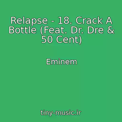 کاور آهنگ Relapse - 18. Crack A Bottle (Feat. Dr. Dre & 50 Cent) از Eminem
