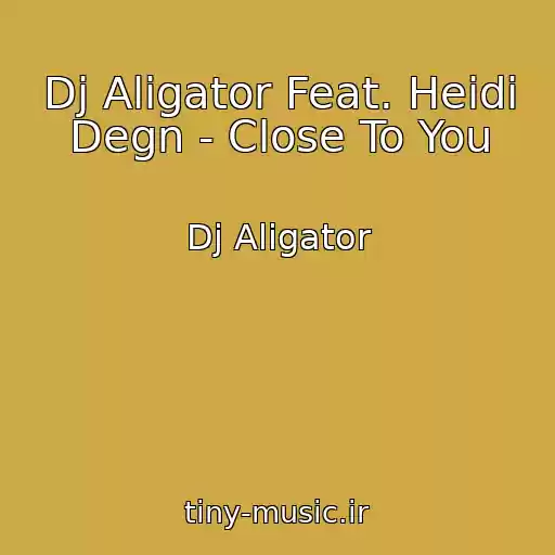 کاور آهنگ Dj Aligator Feat. Heidi Degn - Close To You از Dj Aligator