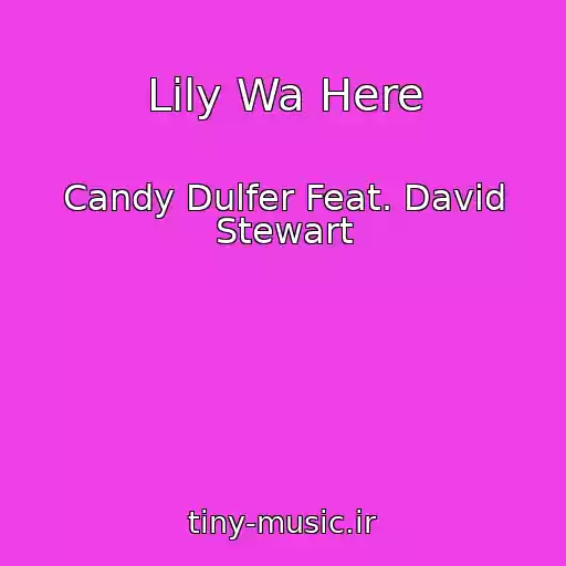 کاور آهنگ Lily Wa Here از Candy Dulfer Feat. David Stewart