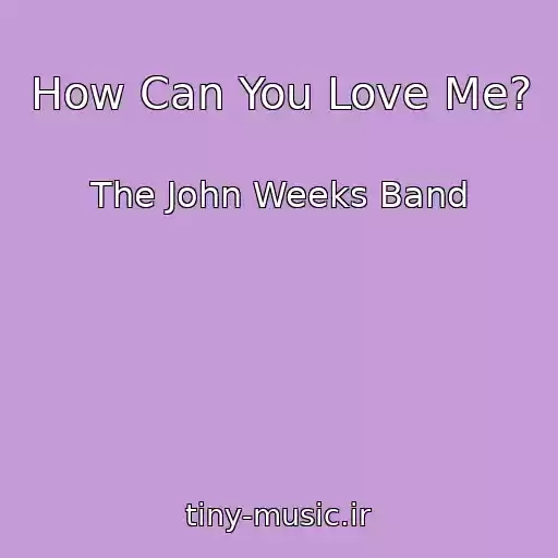 کاور آهنگ How Can You Love Me? از The John Weeks Band
