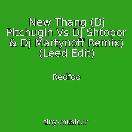 کاور آهنگ New Thang (Dj Pitchugin Vs Dj Shtopor & Dj Martynoff Remix) (Leed Edit) از Redfoo