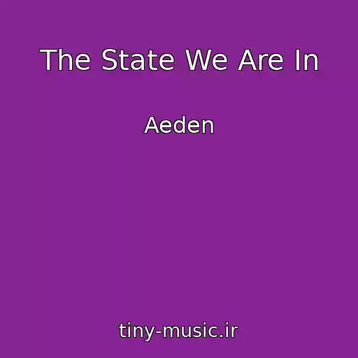 کاور آهنگ The State We Are In از Aeden