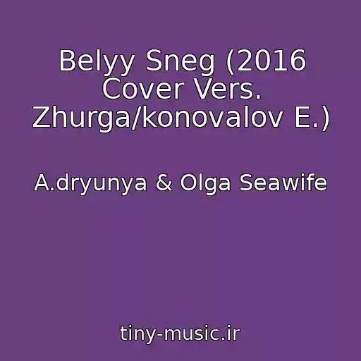 کاور آهنگ Belyy Sneg (2016 Cover Vers. Zhurga/konovalov E.) از A.dryunya & Olga Seawife