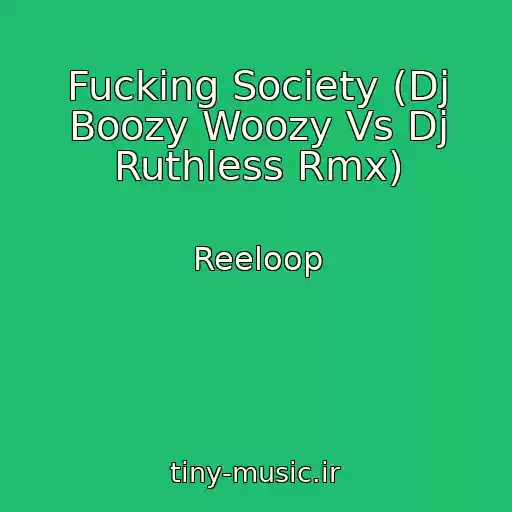 کاور آهنگ Fucking Society (Dj Boozy Woozy Vs Dj Ruthless Rmx) از Reeloop