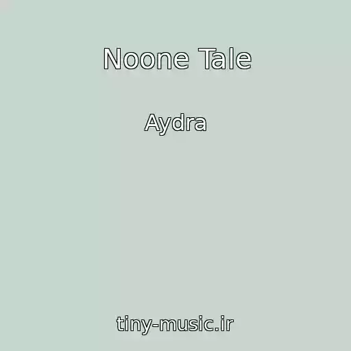 کاور آهنگ Noone Tale از Aydra