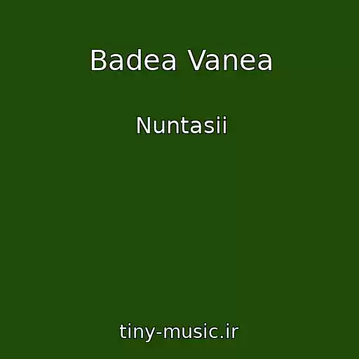 کاور آهنگ Badea Vanea از Nuntasii