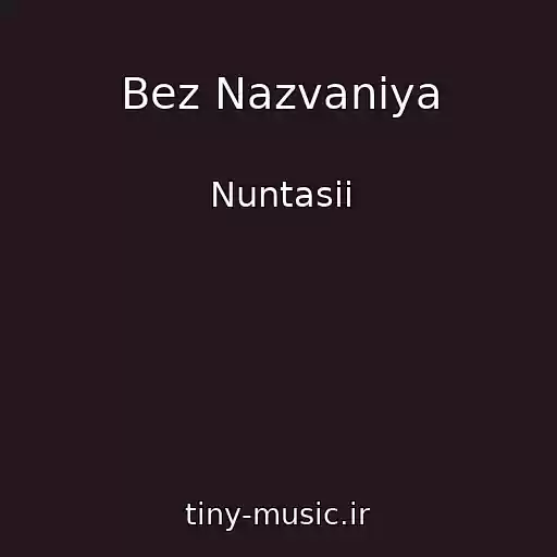 کاور آهنگ Bez Nazvaniya از Nuntasii