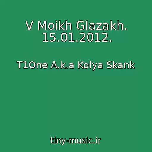 کاور آهنگ V Moikh Glazakh. 15.01.2012. از T1One A.k.a Kolya Skank