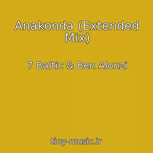 کاور آهنگ Anakonda (Extended Mix) از 7 Baltic & Ben Alonzi