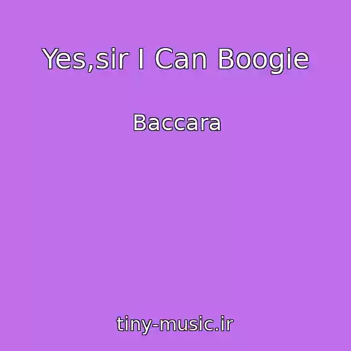 کاور آهنگ Yes,sir I Can Boogie از Baccara