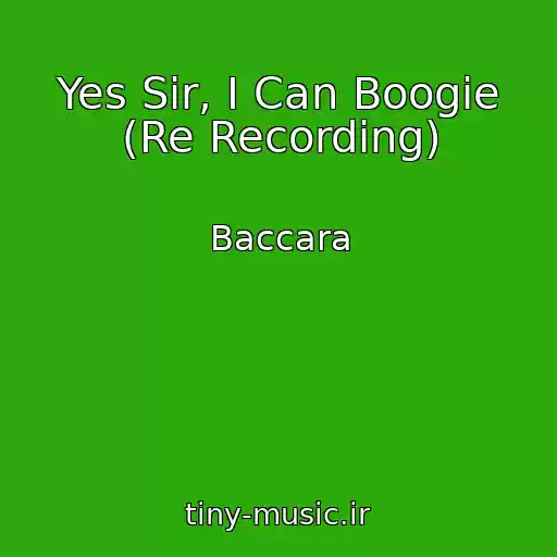 کاور آهنگ Yes Sir, I Can Boogie (Re Recording) از Baccara
