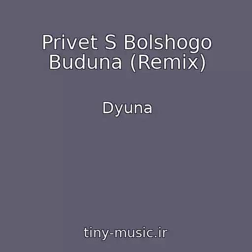کاور آهنگ Privet S Bolshogo Buduna (Remix) از Dyuna
