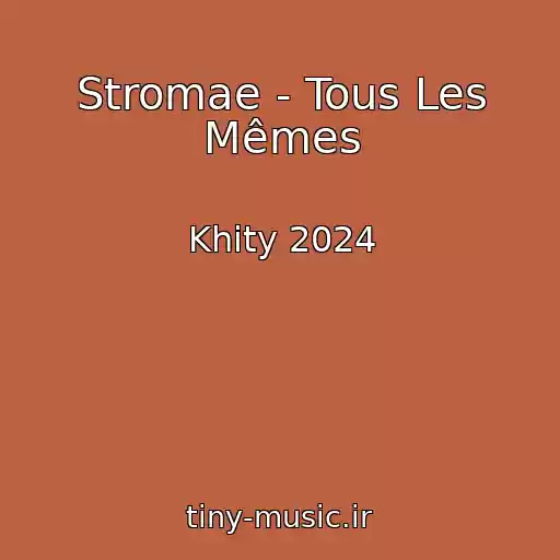 کاور آهنگ Stromae - Tous Les Mêmes از Khity 2024