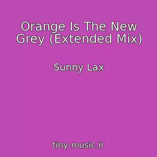 کاور آهنگ Orange Is The New Grey (Extended Mix) از Sunny Lax