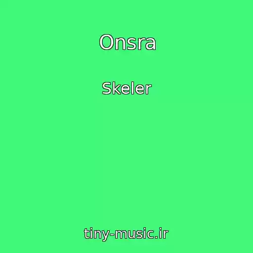 کاور آهنگ Onsra از Skeler