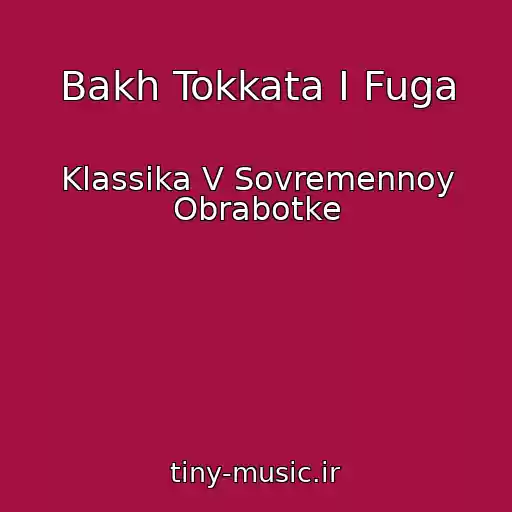 کاور آهنگ Bakh Tokkata I Fuga از Klassika V Sovremennoy Obrabotke