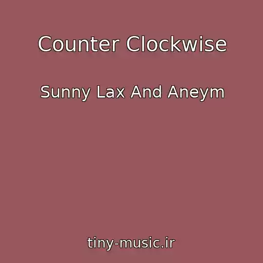کاور آهنگ Counter Clockwise از Sunny Lax And Aneym