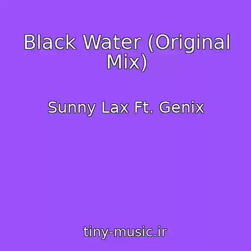 کاور آهنگ Black Water (Original Mix) از Sunny Lax Ft. Genix