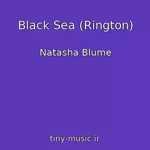 کاور آهنگ Black Sea (Rington) از Natasha Blume