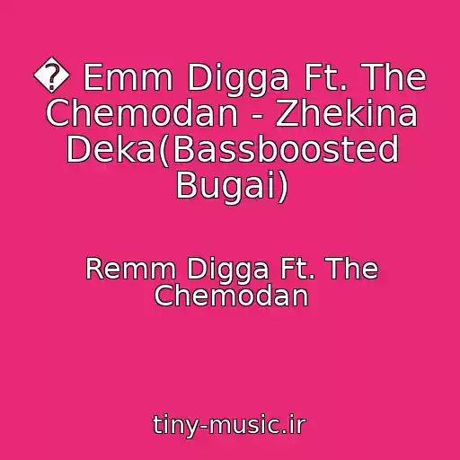 کاور آهنگ � Emm Digga Ft. The Chemodan - Zhekina Deka(Bassboosted Bugai) از Remm Digga Ft. The Chemodan