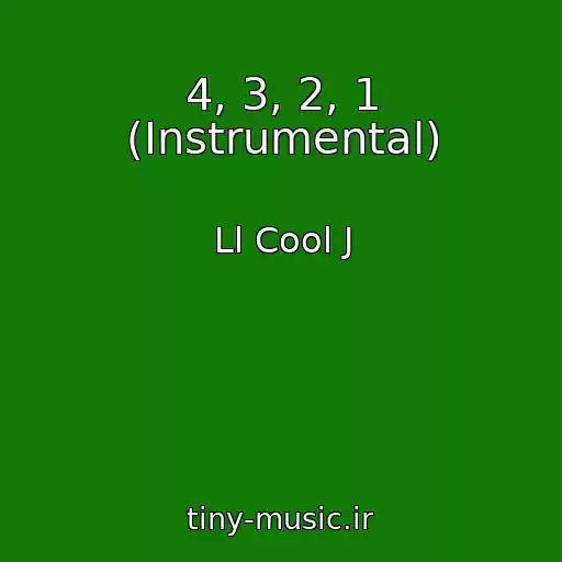 کاور آهنگ 4, 3, 2, 1 (Instrumental) از Ll Cool J