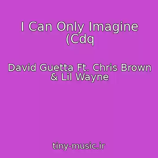 کاور آهنگ I Can Only Imagine (Cdq از David Guetta Ft. Chris Brown & Lil Wayne