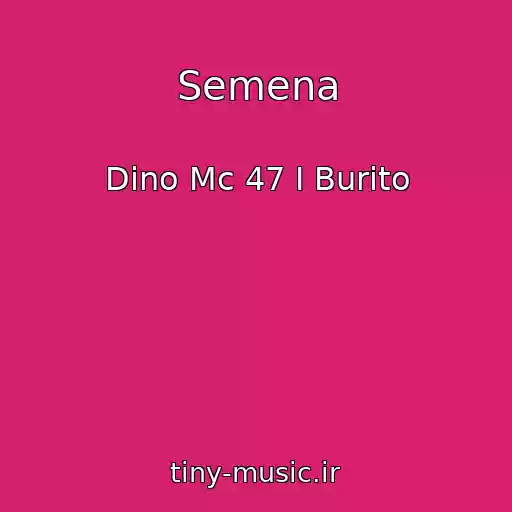 کاور آهنگ Semena از Dino Mc 47 I Burito