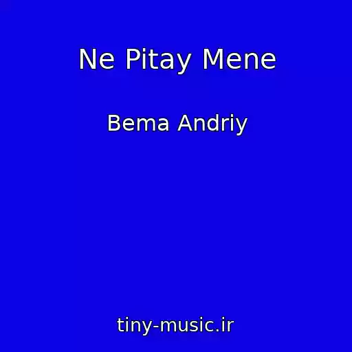 کاور آهنگ Ne Pitay Mene از Bema Andrіy