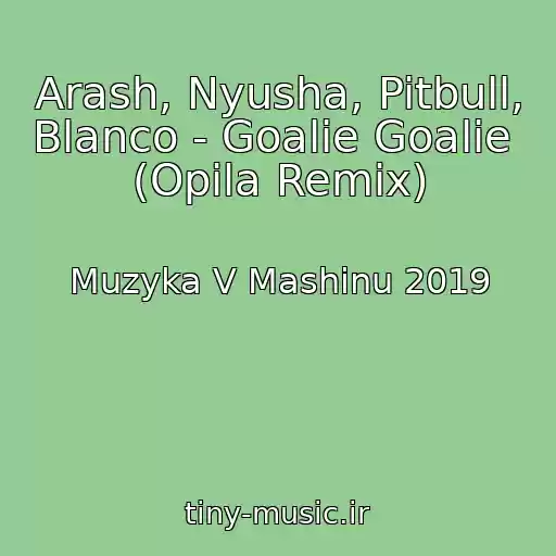 کاور آهنگ Arash, Nyusha, Pitbull, Blanco - Goalie Goalie  (Opila Remix) از Muzyka V Mashinu 2019