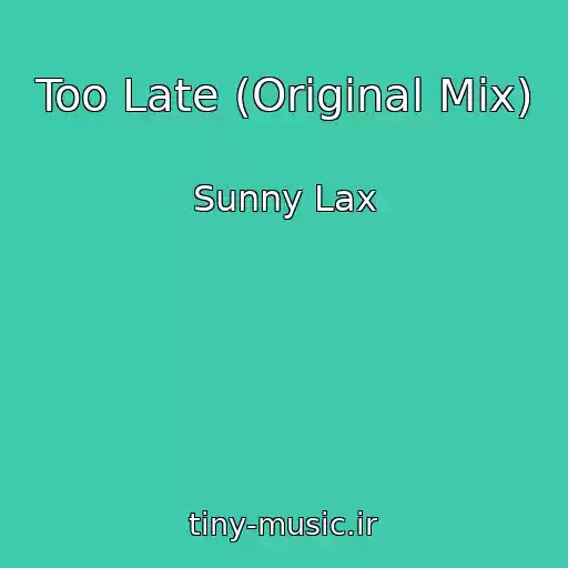 کاور آهنگ Too Late (Original Mix) از Sunny Lax