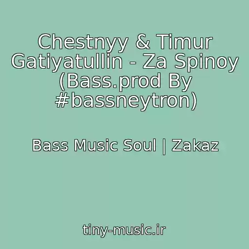 کاور آهنگ Chestnyy & Timur Gatiyatullin - Za Spinoy (Bass.prod By #bassneytron) از Bass Music Soul | Zakaz