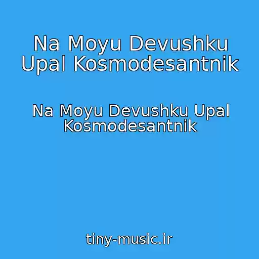 کاور آهنگ Na Moyu Devushku Upal Kosmodesantnik از Na Moyu Devushku Upal Kosmodesantnik