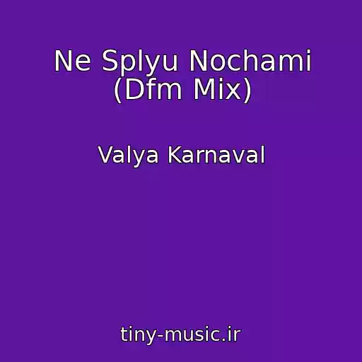 کاور آهنگ Ne Splyu Nochami (Dfm Mix) از Valya Karnaval