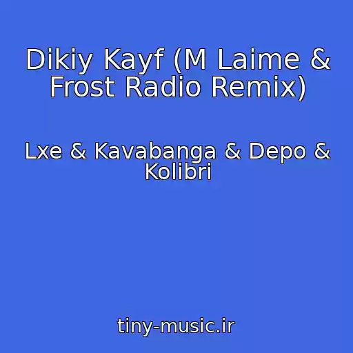کاور آهنگ Dikiy Kayf (M Laime & Frost Radio Remix) از Lxe & Kavabanga & Depo & Kolibri