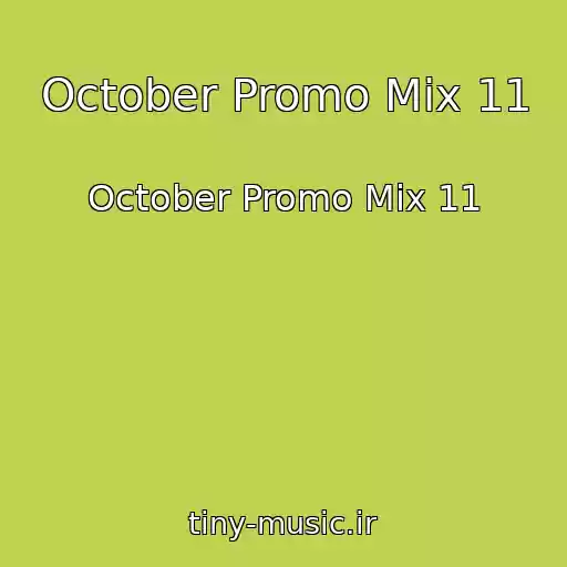 کاور آهنگ October Promo Mix 11 از October Promo Mix 11