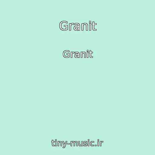 کاور آهنگ Granit از Granit